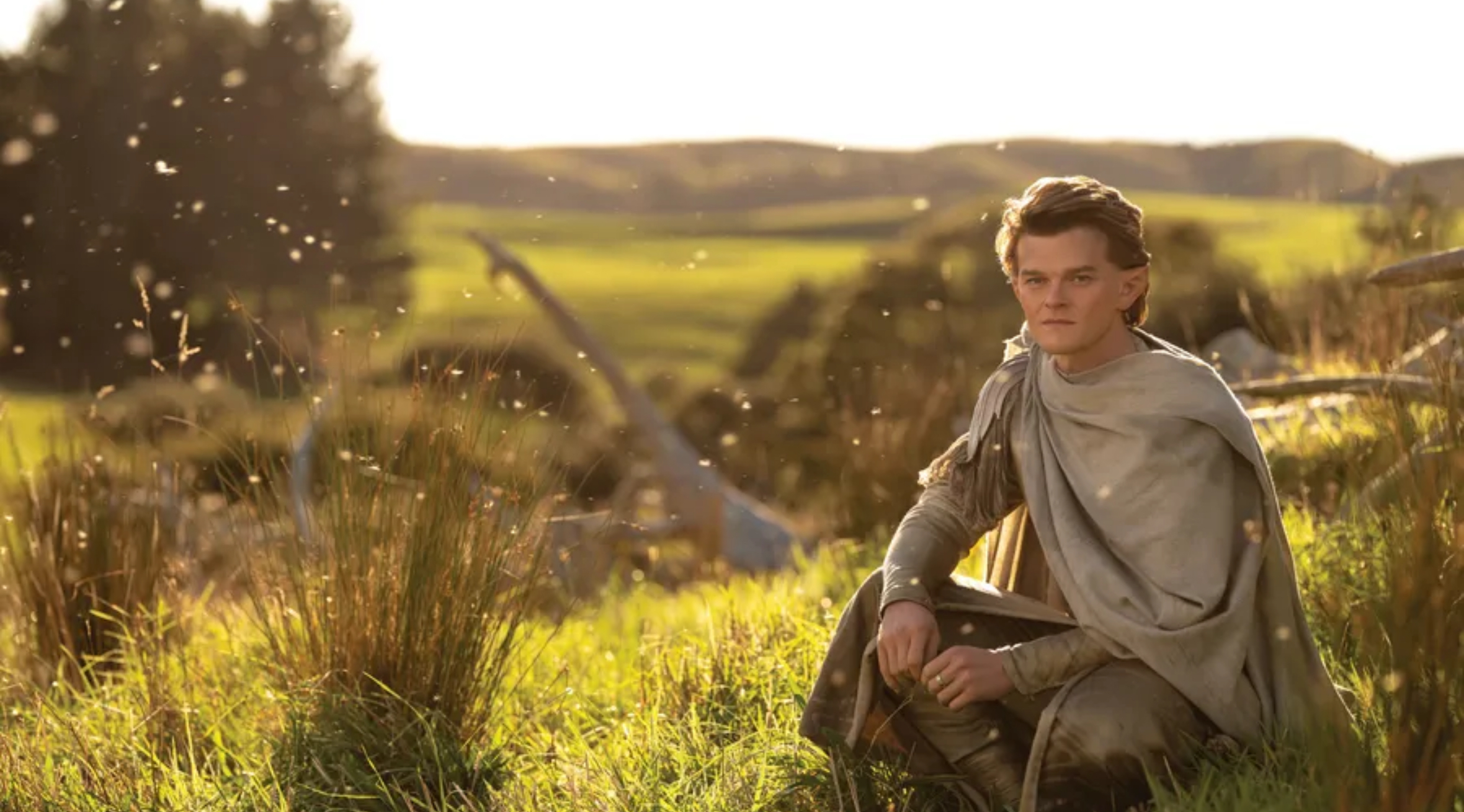 Rings of Power LOTR Robert Michael Aramayo Elrond